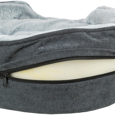 Trixie Vital Hondenmand Lino Soft Ovaal 60x45 cm — Comfortabele rustplek voor jouw hond
