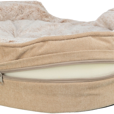 Trixie Vital Hondenmand Lino Soft Ovaal 60x45 cm — Comfortabele rustplek voor je hond