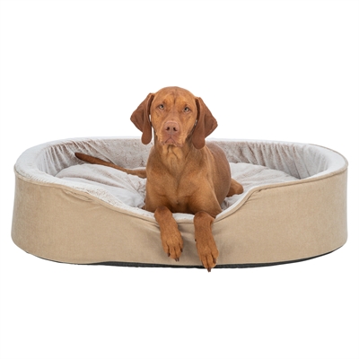 Trixie Vital Hondenmand Lino Soft Ovaal 83x67 cm — Comfortabele rustplek voor je hond