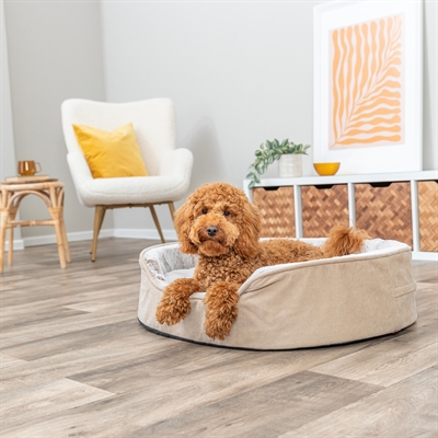 Trixie Vital Hondenmand Lino Soft Ovaal 83x67 cm — Comfortabele rustplek voor je hond