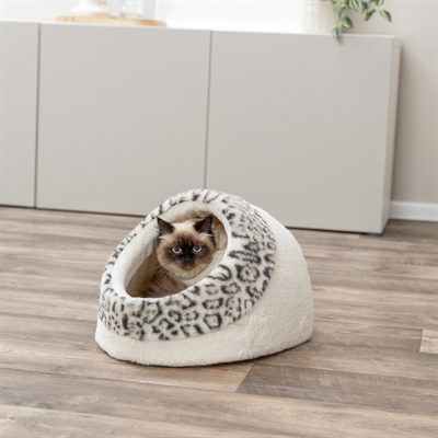 Trixie Kattenmand Iglo Leo 35x41x26 cm Crème/Panterprint