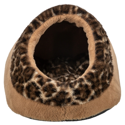 Trixie Kattenmand Iglo Leo 35x41x26 cm Bruin/Panterprint