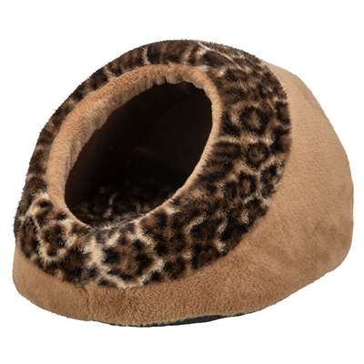 Trixie Kattenmand Iglo Leo 35x41x26 cm Bruin/Panterprint