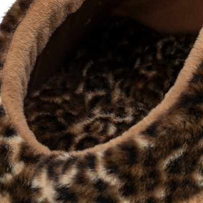 Trixie Kattenmand Iglo Leo 35x41x26 cm Bruin/Panterprint