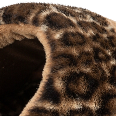 Trixie Kattenmand Iglo Leo 35x41x26 cm Bruin/Panterprint