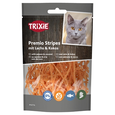 Trixie Premio Stripes Met Zalm En Kokos 50 GR