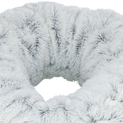 Trixie Harvey Pluche Speeltunnel/Donut 160x25 cm Wit/Grijs