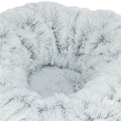 Trixie Harvey Pluche Speeltunnel/Donut 160x25 cm Wit/Grijs