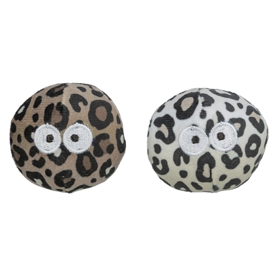 Trixie Kattenbal met Ogen en Catnip 5,5 cm 2 stuks