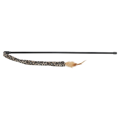 Trixie Kattenhengel Staart Panterprint 51 cm met Kattenkruid