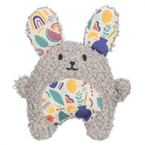 Trixie Konijn Pluche Met Kattenkruid / Catnip Grijs 11 CM