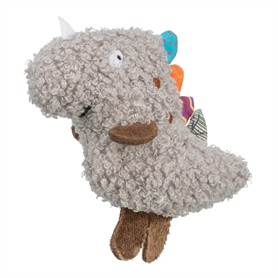 Trixie Dino Pluche Kattenkruid Grijs 12 CM