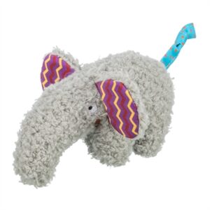 Trixie Pluche Olifant met Kattenkruid 15 cm Grijs