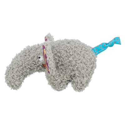 Trixie Pluche Olifant met Kattenkruid 15 cm Grijs
