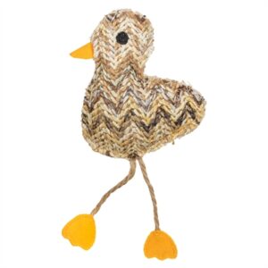 Trixie Eend Bruin / Beige Met Kattenkruid / Catnip 19 CM