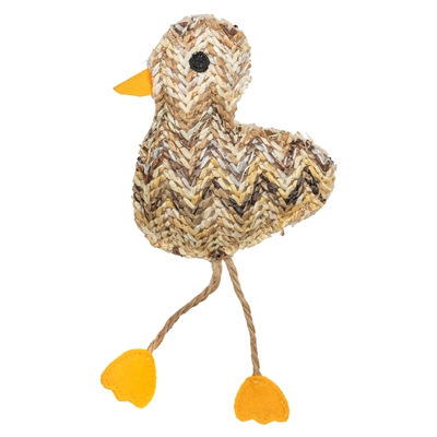 Trixie Eend Bruin / Beige Met Kattenkruid / Catnip 19 CM