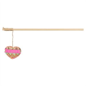 Trixie Kattenhengel Hart Hout/Pluche met Catnip 40 cm