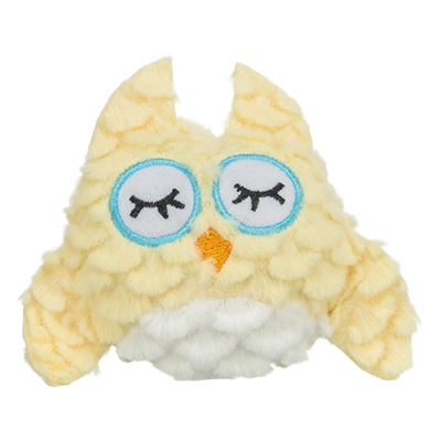Trixie Pluche Uil met Kattenkruid 11 cm Assorti
