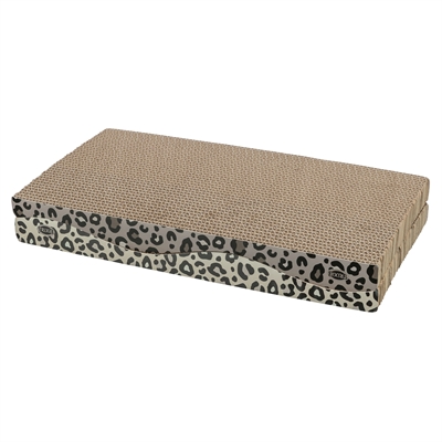 Trixie Krabplank Leo Karton Panterprint 44x25x6 cm 2 st