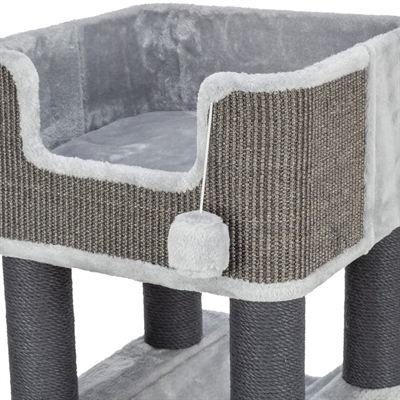 Trixie Krabpaal Lucano XXL 58x48x110 cm Lichtgrijs/D donkergrijs