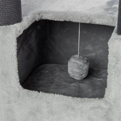 Trixie Krabpaal Lucano XXL 58x48x110 cm Lichtgrijs/D donkergrijs