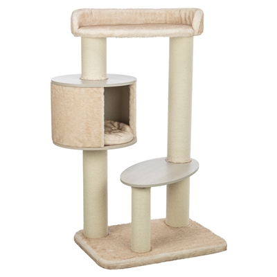 Trixie Krabpaal Kiara XXL Crème 78x56x135 cm voor grote katten