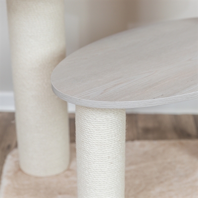 Trixie Krabpaal Kiara XXL Crème 78x56x135 cm voor grote katten