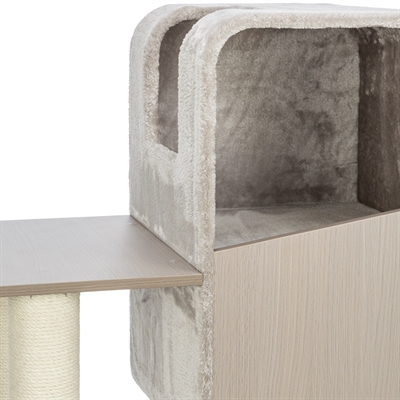 Trixie Krabpaal Marina Grijs 78x45x132 cm met schuilplaats