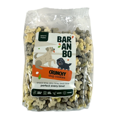 BARANBO Krokante Koekjes Vanille 500 GR voor honden