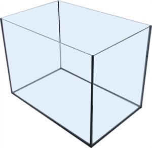 Aquarium Met Zwarte Kit 35x23x26 CM