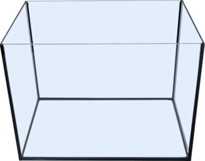Aquarium Met Zwarte Kit 35x23x26 CM