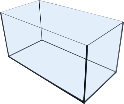 Aquarium Met Zwarte Kit 60x30x30 CM