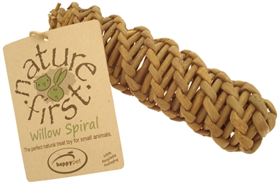 Happy Pet Knaagspeeltje Spiraal Wilg 19x4,5x4,5 CM
