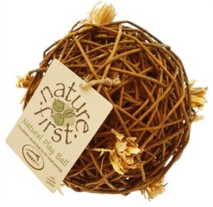 Happy Pet Speelbal Wilg Nature First 17x17x17 CM