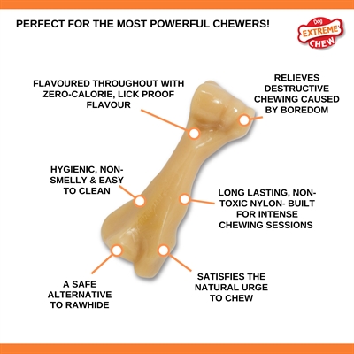 Nylabone Power Chew Harde Bijters Kipsmaak Vanaf 23 KG