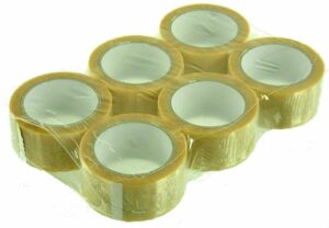 Pvc Tape 50/66 Transparant 6 ST