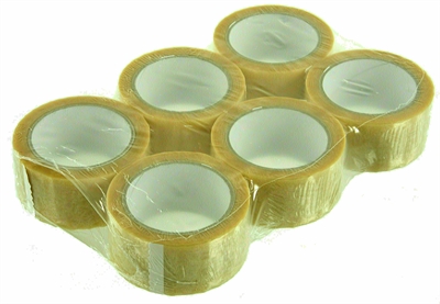 Pvc Tape 50/66 Transparant 6 ST