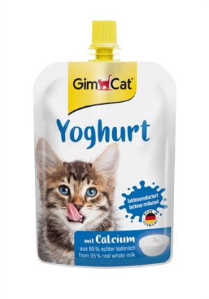 Gimcat Yoghurt Pouch Voor Katten 150 GR