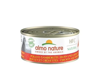 Almo Nature Cat Kip / Garnaal 24x70 GR