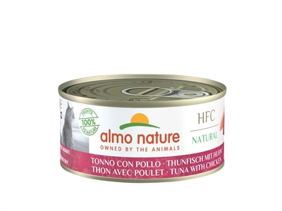 Almo Nature Cat Tonijn / Kip 24x70 GR
