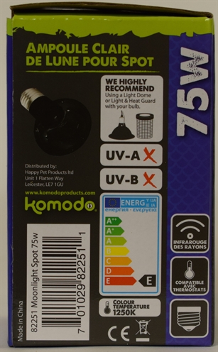 Komodo Nachtgloed Lamp Es 75 Watt