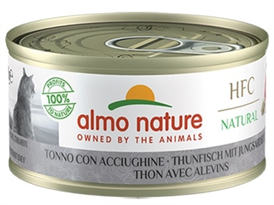 Almo Nature Cat Tonijn / Jonge Witvis 24x70 GR