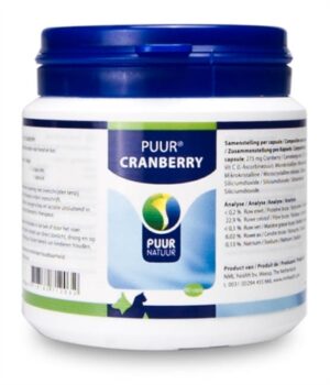 Puur Natuur Cranberry 90 Capsules