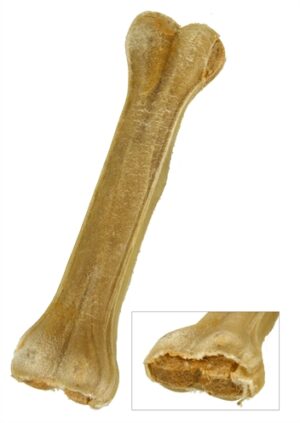 Petsnack Geperst Bot Gevuld Met Zalm 8 Inch 20 CM 5 ST