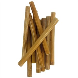 Petsnack Geperste Staaf Met Zalm 10 Inch 25,5 CM 20 Mm 10 ST