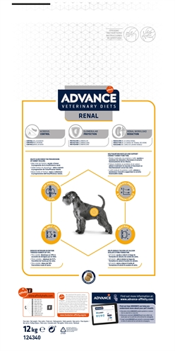 Advance Veterinary Diet Dog Renal Nieren 12 KG - Dieetvoer voor honden