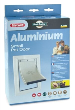 Petsafe Hondenluik Tot 7 KG Aluminium Wit 600