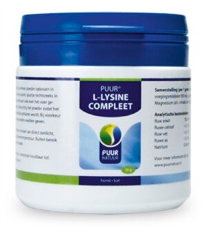Puur Natuur L-lysine Hond En Kat 50 GR