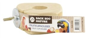 Back Zoo Nature Fruitkuipje Houder Met Schroef 15x13x4 CM