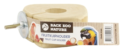 Back Zoo Nature Fruitkuipje Houder Met Schroef 15x13x4 CM